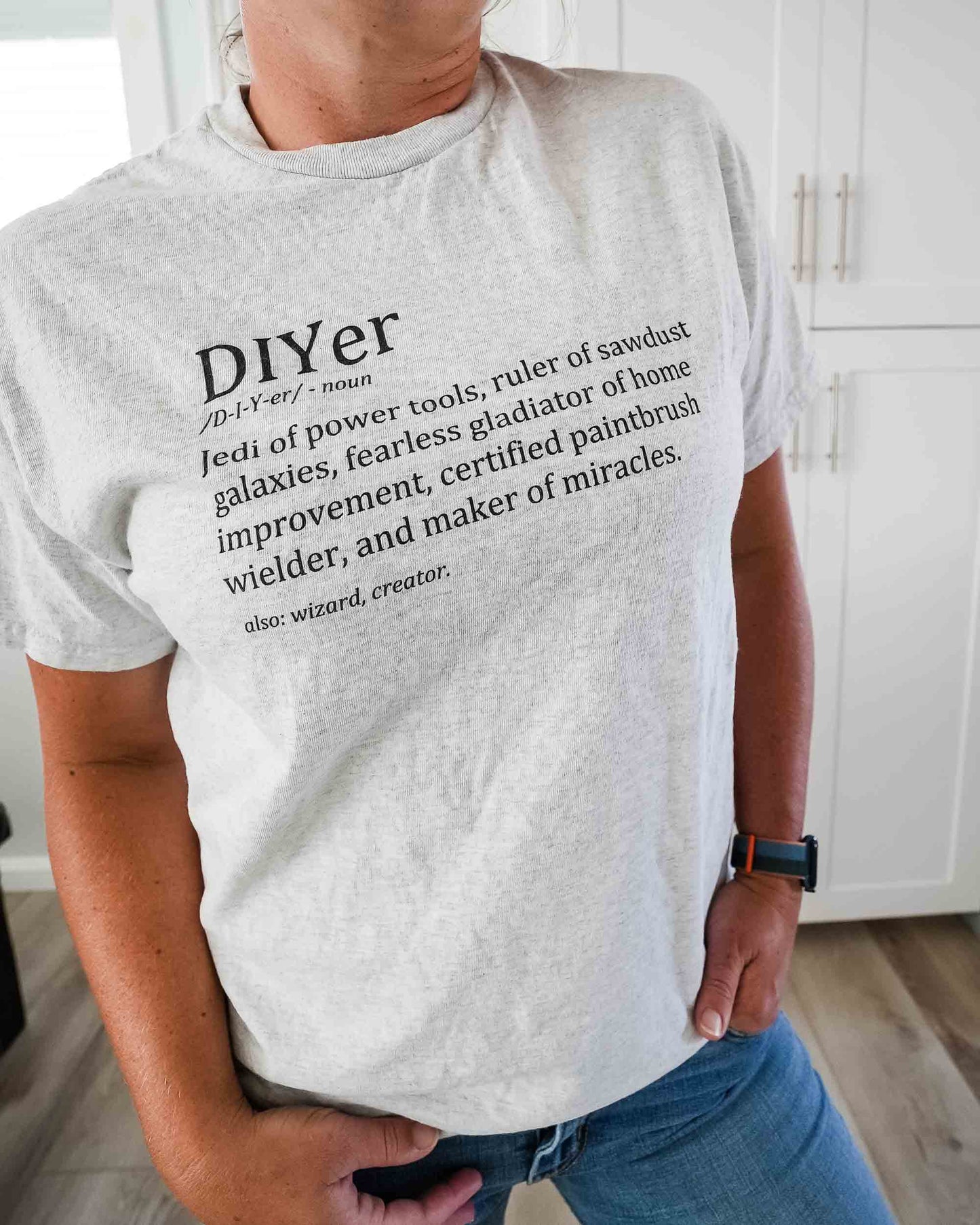 DIYer Definition T-shirt, Funny DIYer Shirt, DIY Shirt, Do It Yourself T-shirt, Gift for DIYer, Power Tool Shirt, Woodworker Shirt