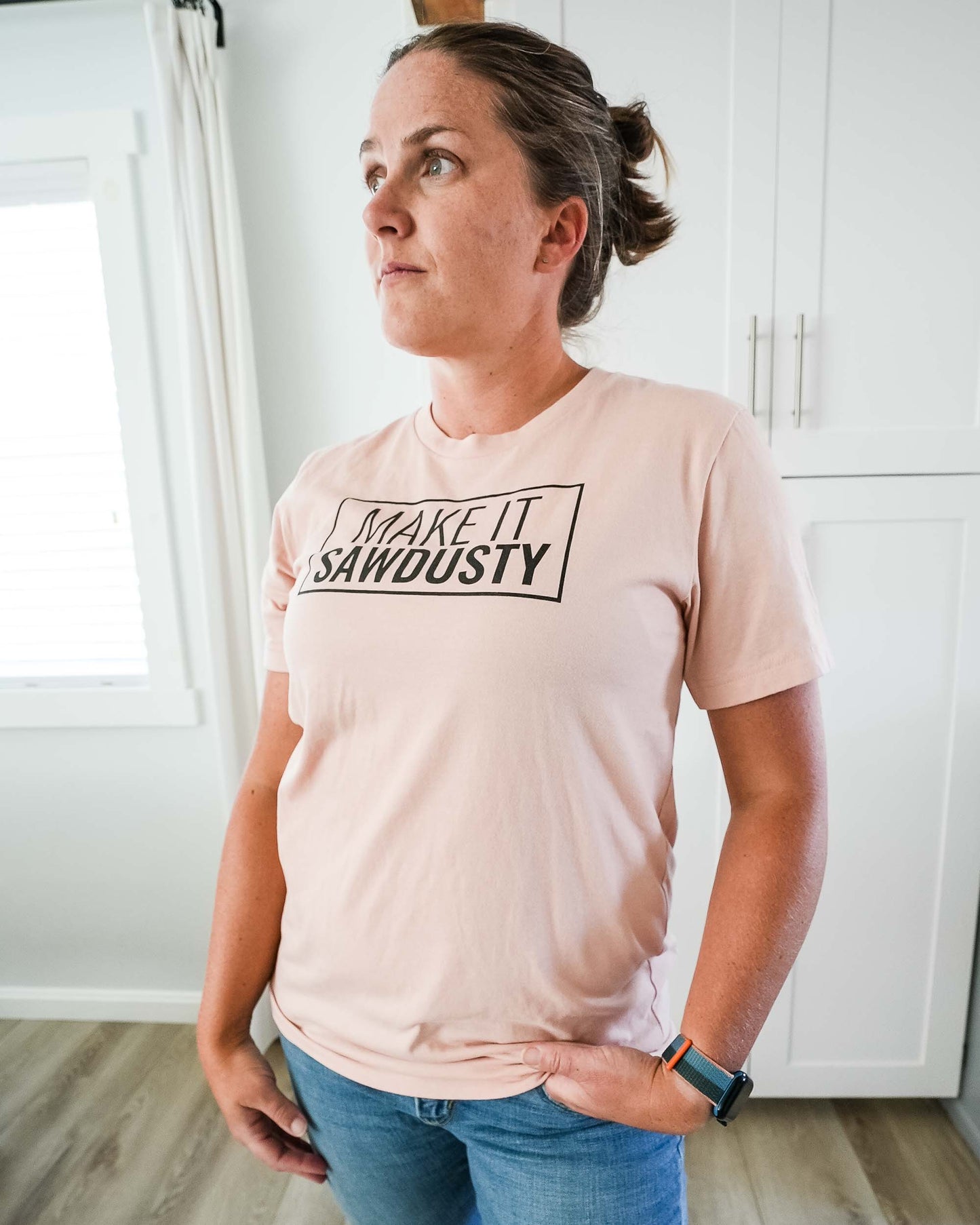 Make It Sawdusty Tee, Sawdust T-Shirt, Woodworking Shirt