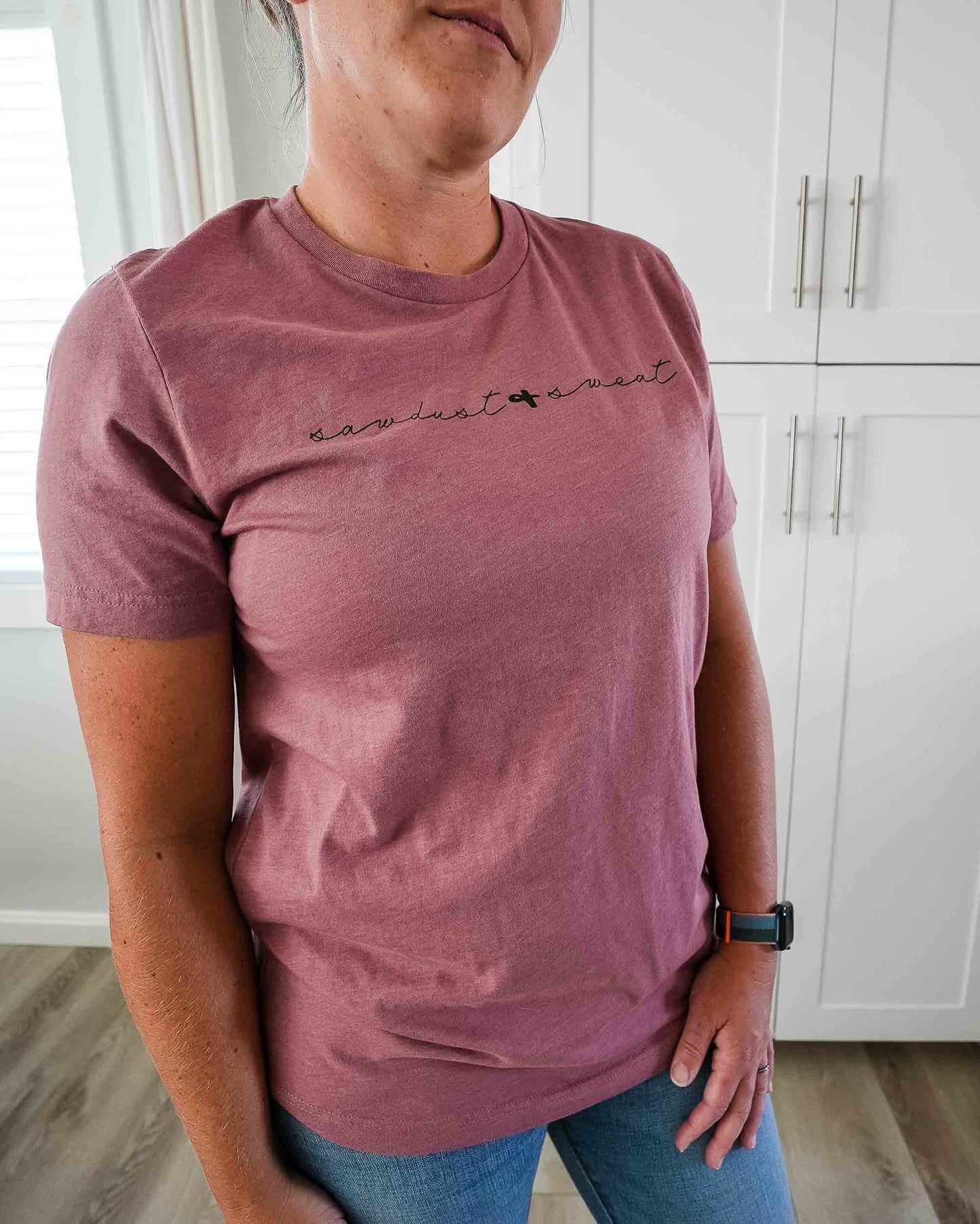 Sawdust + Sweat Shirt, Woodworking Shirt, DIYer Tee, Sawdust T-shirt, Gift for DIYer
