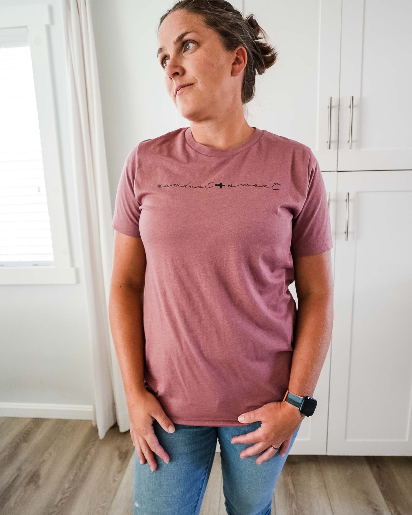 Sawdust + Sweat Shirt, Woodworking Shirt, DIYer Tee, Sawdust T-shirt, Gift for DIYer