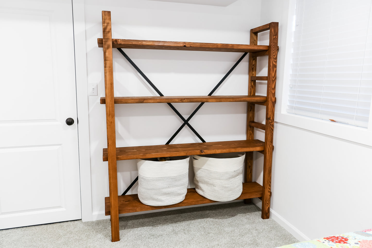 Simple Modern Bookshelf Plans