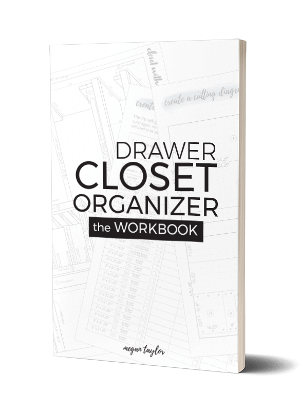 Drawer Closet Organizer | The Workbook