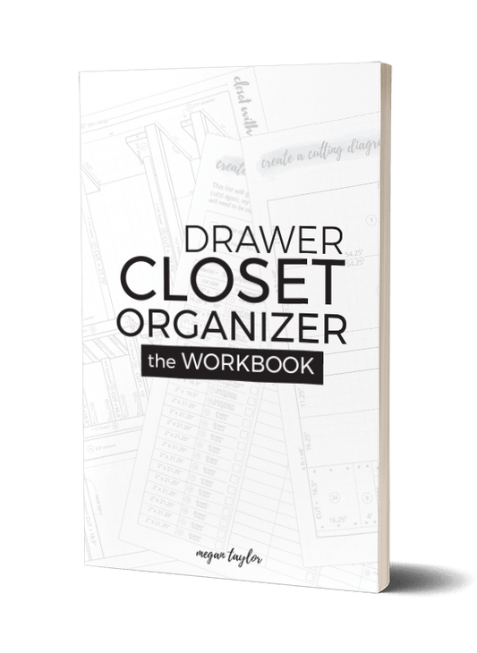 Drawer Closet Organizer | The Workbook