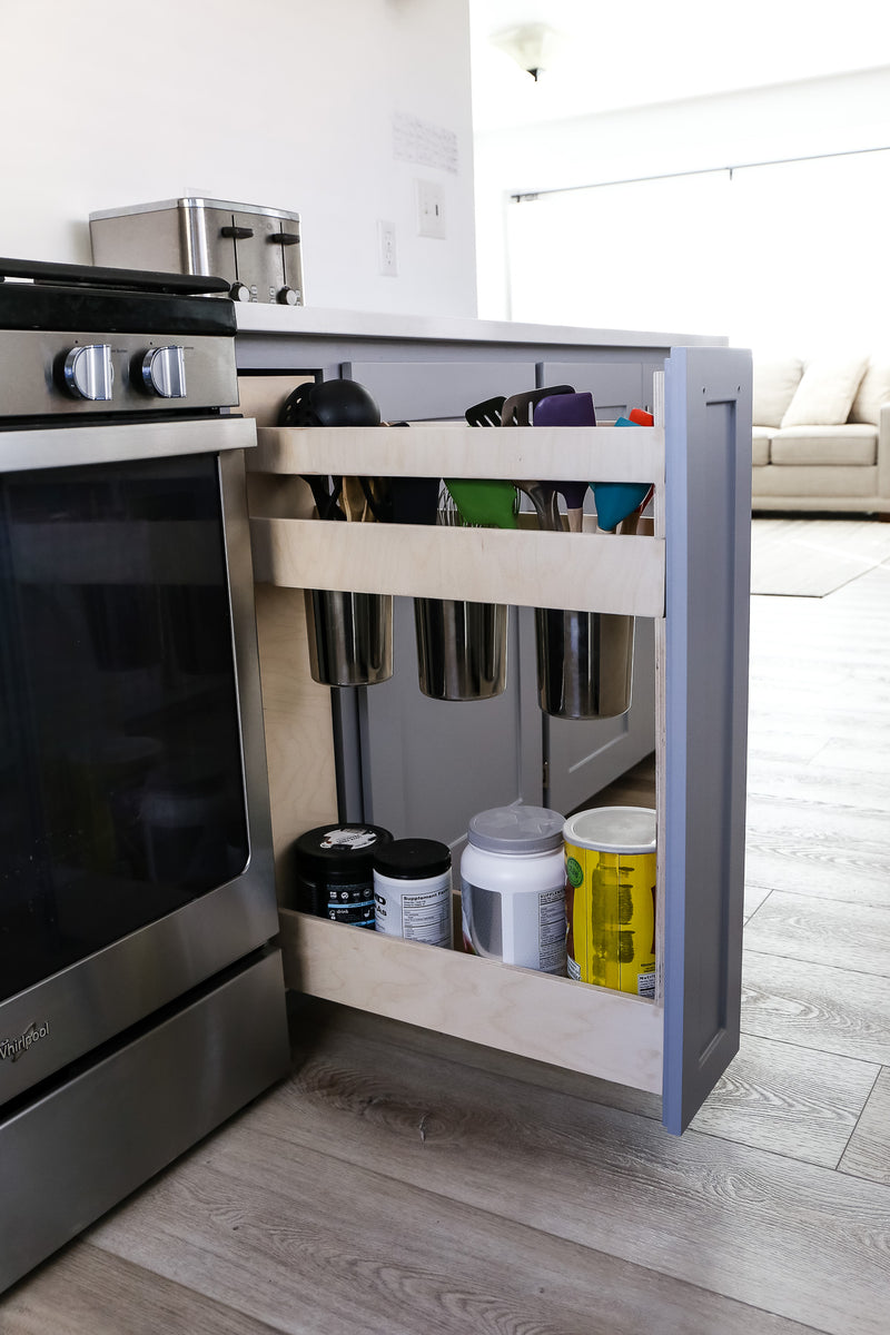 Pullout Utensil Drawer Organizer Plans TwoFeetFirst