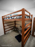 DIY Full Loft Bed Plans