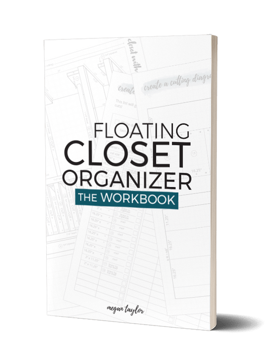 Floating Closet Organizer | The Workbook