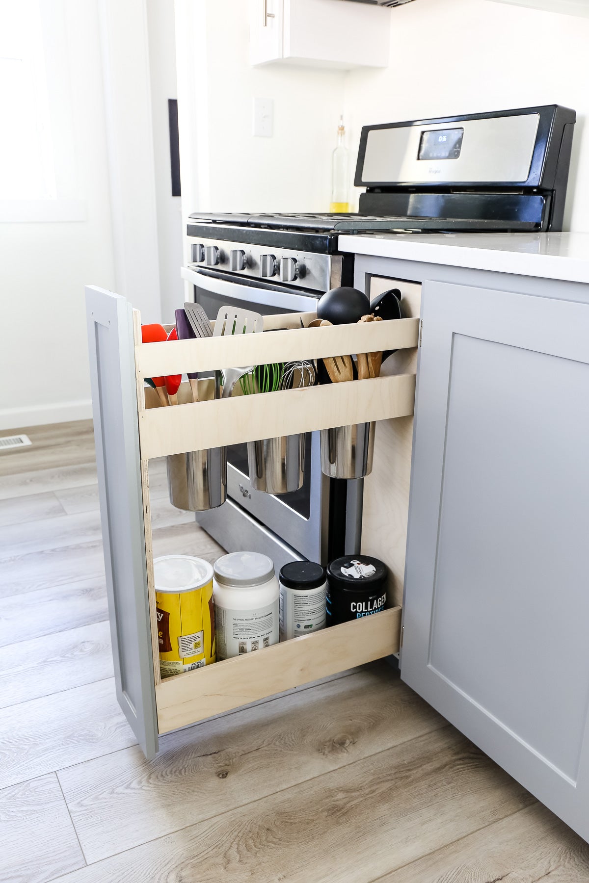 Pullout Utensil Drawer Organizer Plans